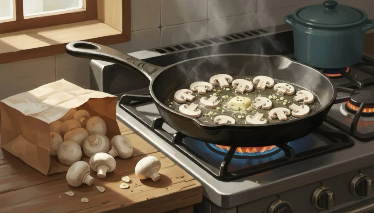 Cooking Mushrooms Without Dying
