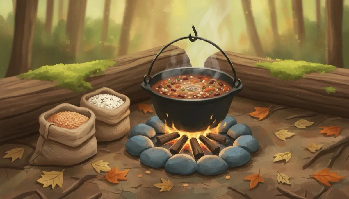One Pot From Dry Staples
