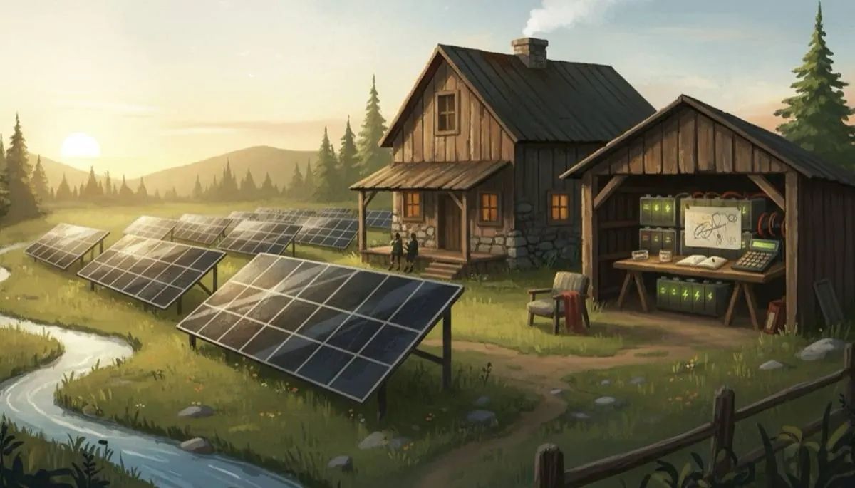 Eine echte Insel-Solaranlage auslegen